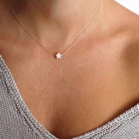 Jewelry - [3 for $20] Dainty Star Clavicle Necklace